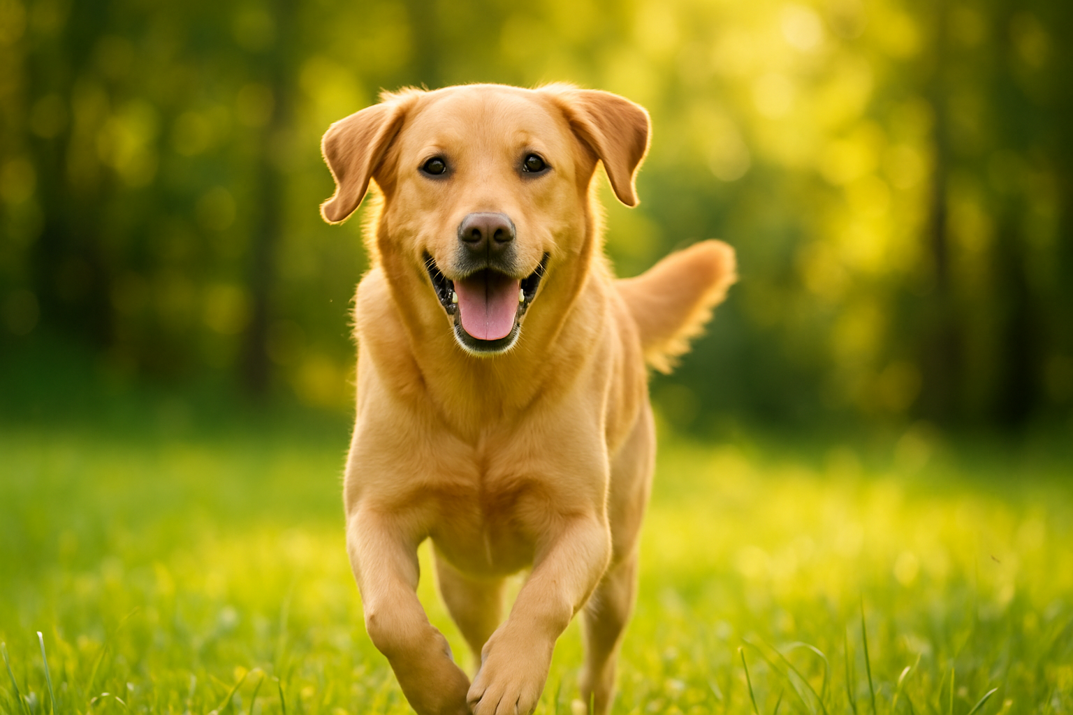 Лабрадор на природе