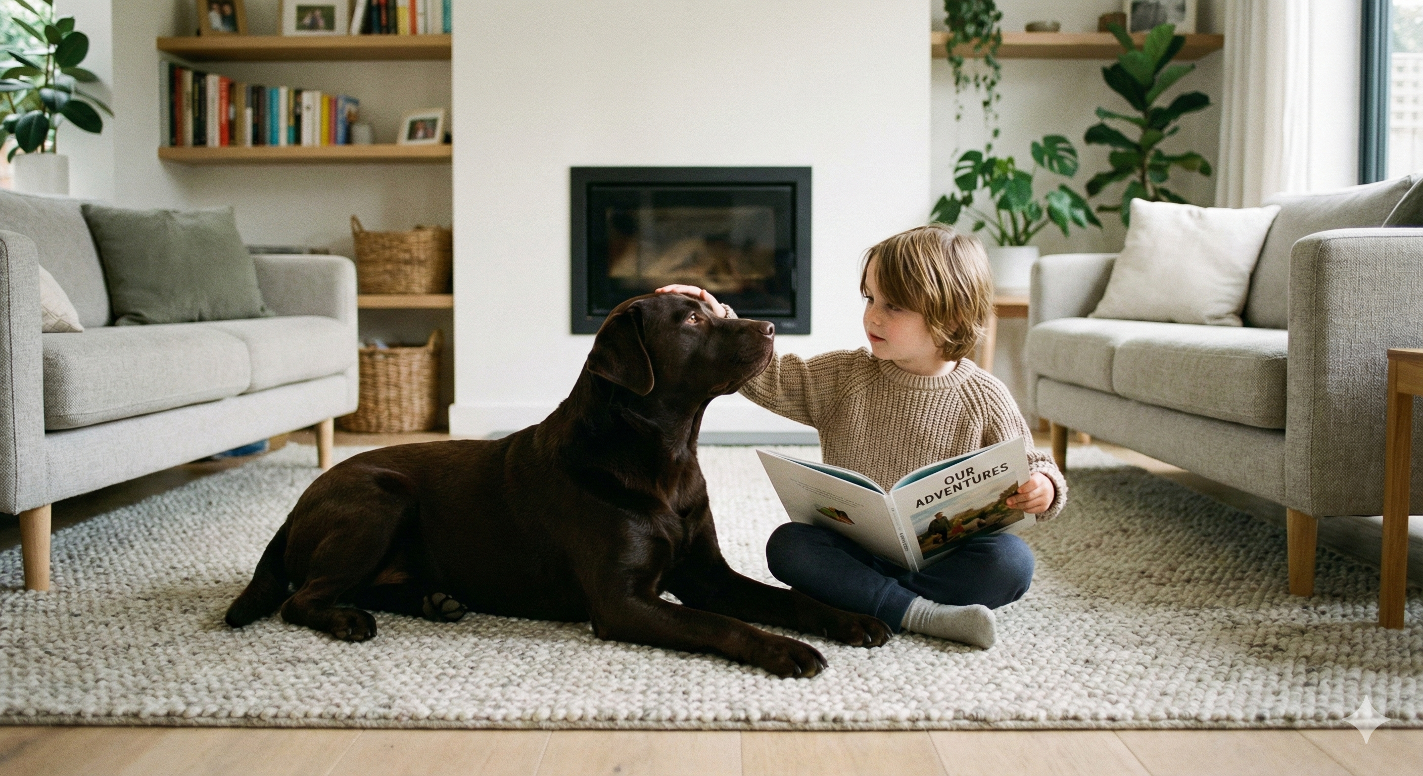 Шоколадный лабрадор